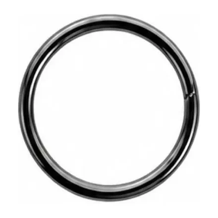 Ring in gloss gunmetal