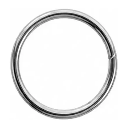 Ring in gloss silver